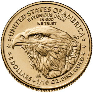 2024 | 1/10 OZ | AMERICAN GOLD EAGLE | T-2 | $5 COIN | (BU)