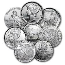 Fractional Silver Rounds