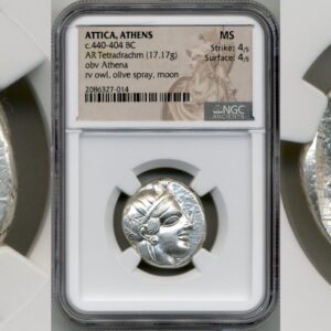 Athenian Owl Tetradrachm Mint State