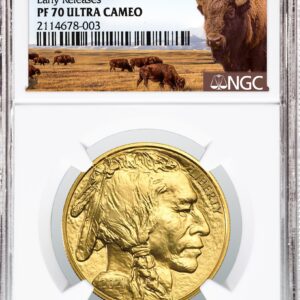 2021-W American Gold Buffalo PF70 UC NGC Early Release