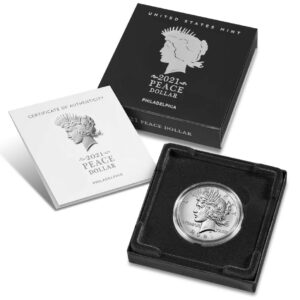 2021 American Silver Peace Dollar (OGP)
