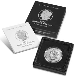 2021 American Silver Morgan Dollar OGP