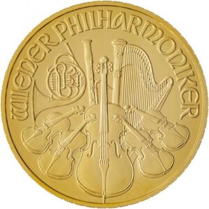 2023 1 OZ €100 AUSTRIAN GOLD PHILHARMONIC BU