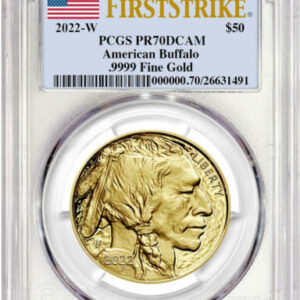 2022-W $50 American Gold Buffalo PR70CAM PCGS "First Strike"