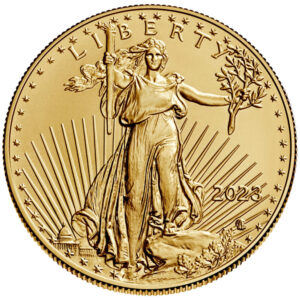 2023 1/2 OZ AMERICAN GOLD EAGLE $25 COIN BU
