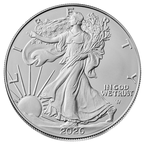 1 OZ | $1 | AMERICAN SILVER EAGLE | 2026