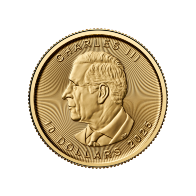 2025 | 1/4 OZ | $10 CAD | CANADIAN GOLD MAPLE LEAF | .9999