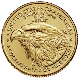 1 oz American Gold Eagle $50 Coin BU (Backdates)