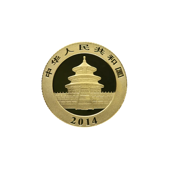 Chinese Gold Panda 1/10 oz