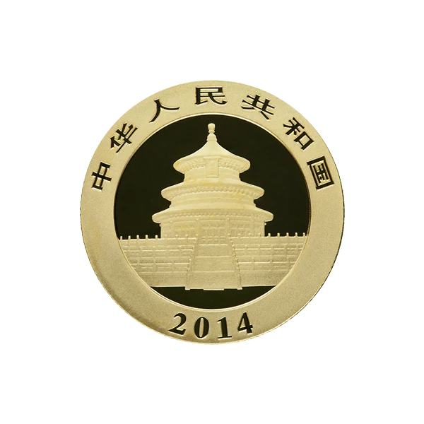 Chinese Gold Panda 1/4 oz