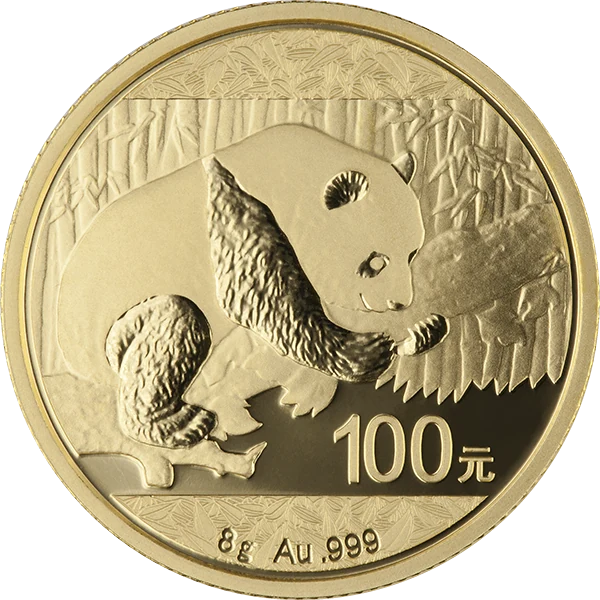 Chinese Gold Panda 8 gram - No Plastic - Image 2