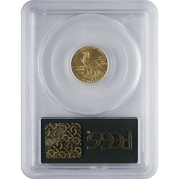 $2.50 Indian Head Gold Quarter Eagle PCGS MS61 (Random Year) - Image 2