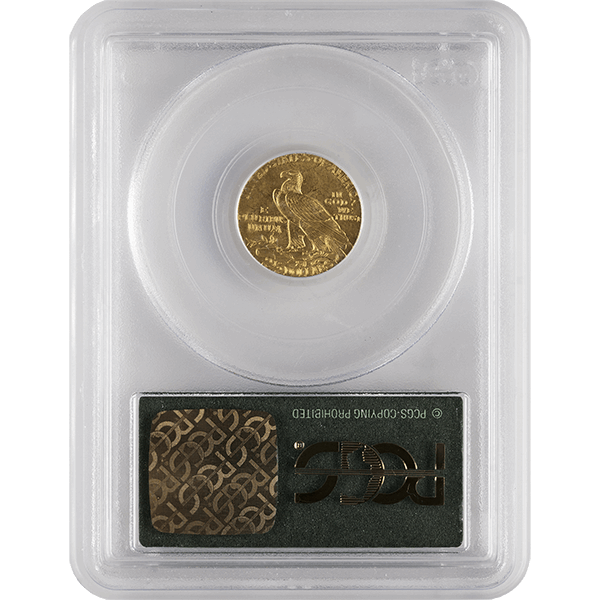 $2.50 Indian Head Gold Quarter Eagle PCGS MS64 (Random Year) - Image 2