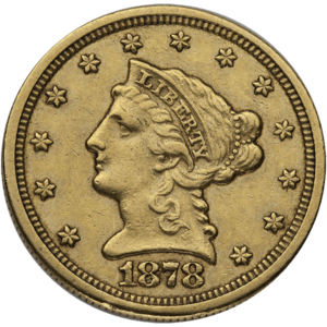 $2.50 Liberty Head Gold Quarter Eagle BU (Random Year)